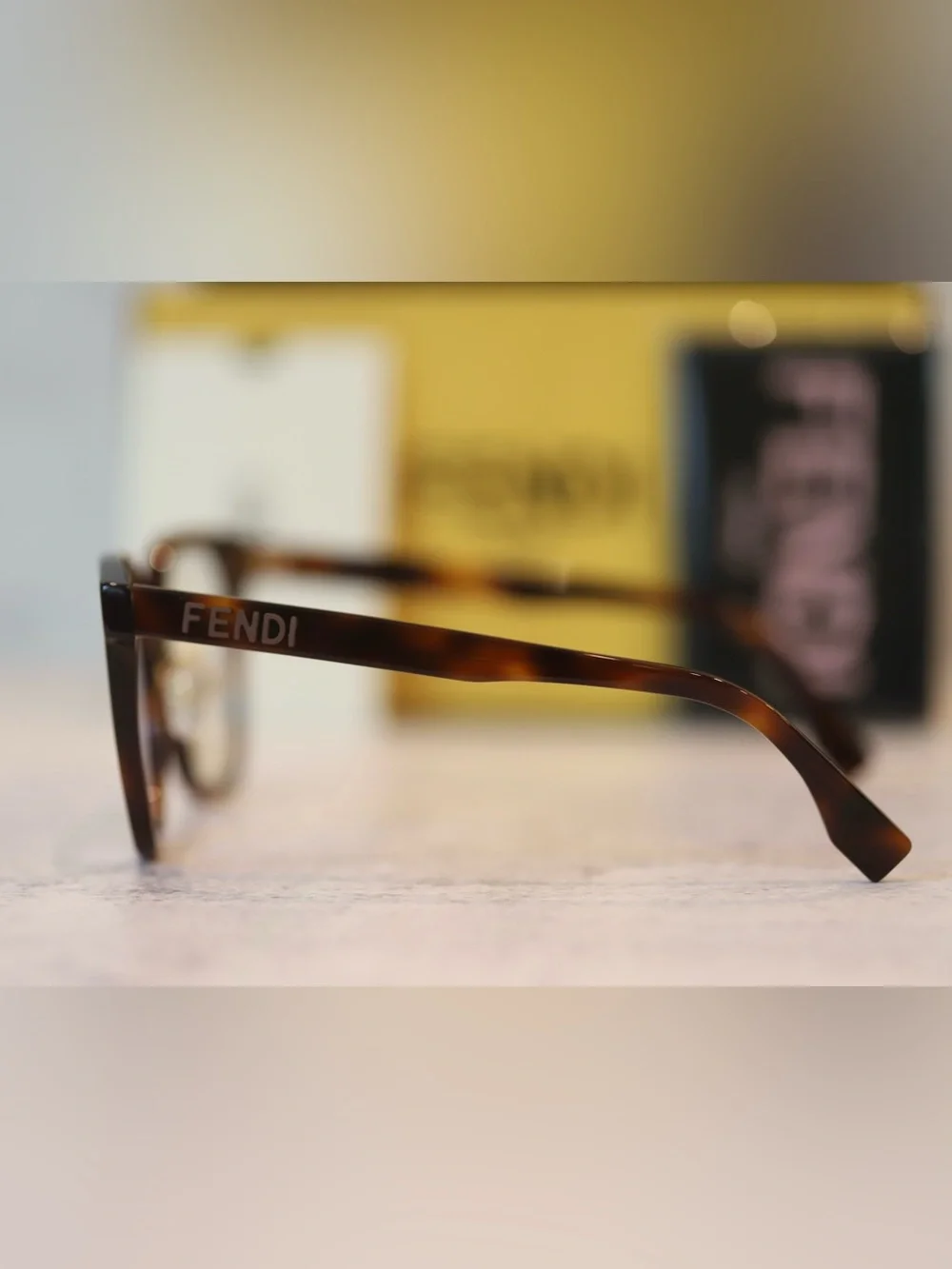 Fendi Tortoiseshell Women’s Glasses (New)